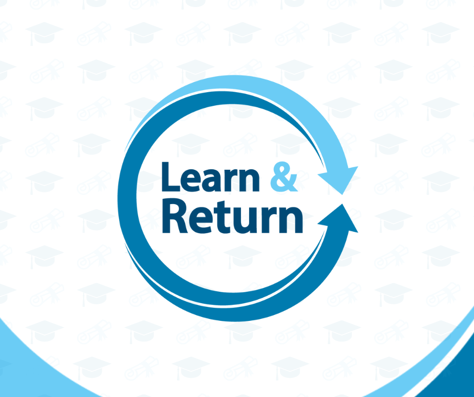 Van Wert County Foundation's Learn & Return Scholarship Program Logo