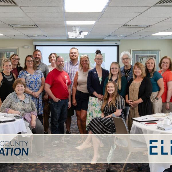 Group photo of participants from the ELEVATE Program Financial and Legal Session with Beth Short, organized by the Van Wert County Foundation.